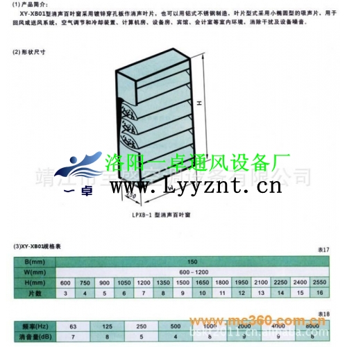 消聲百葉